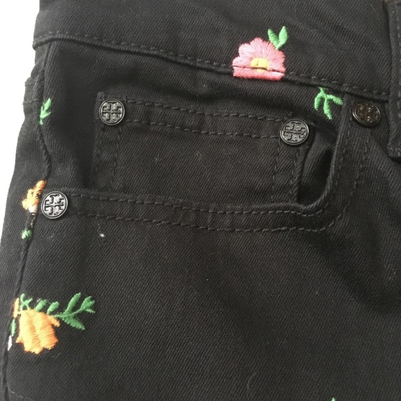 Tory Burch Brindle Skinny Capri Jean, Size 25 - Picture 5 of 8